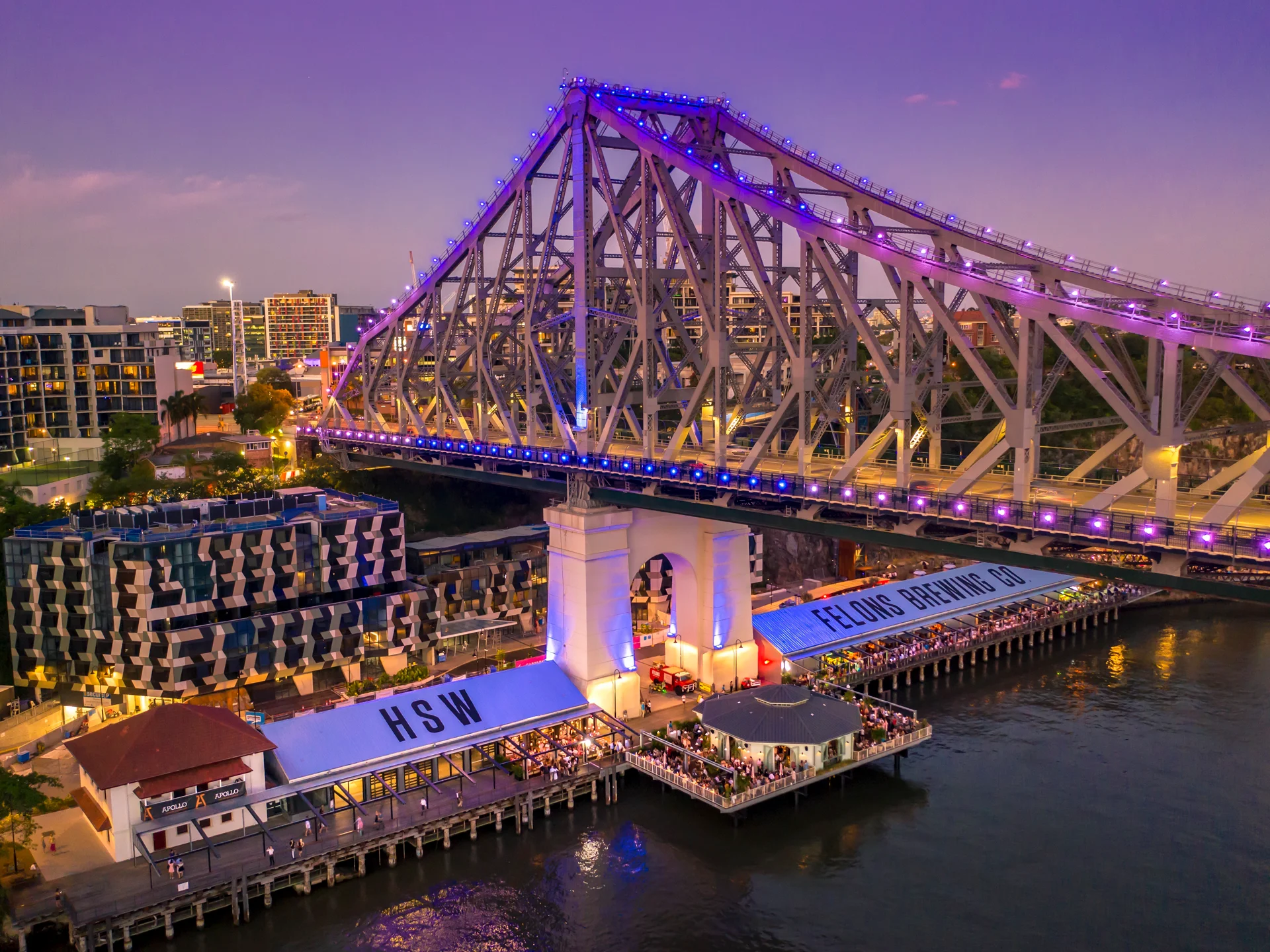 Brett's Wharf precinct in Brisbane, Queensland